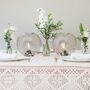 Cordless Grey Swirl Glass Table Lamps, thumbnail 3 of 6