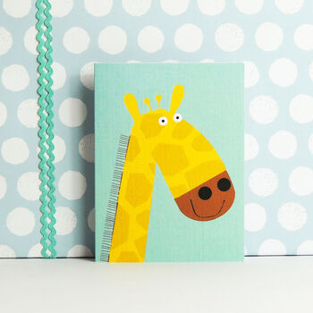 Mini Giraffe Greetings Card, 4 of 5