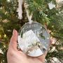 Personalised 'First Christmas Married' Tree Decoration, thumbnail 3 of 8