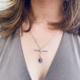 Personalised Heavy T Bar Initial Necklace, thumbnail 2 of 5