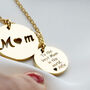 Personalised Love Mum 'Cz Stone' Pendant Necklace, thumbnail 8 of 8