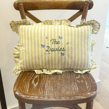 Embroidered Bespoke Cushions, 2 of 10