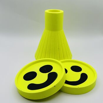 Neon Yellow Vase, 3 of 12