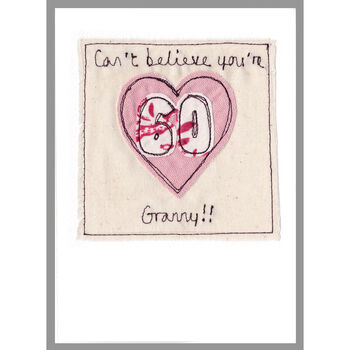Personalised Heart Birthday Card For Her Any Age, 11 of 12