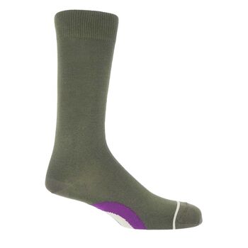Big Target Olive And Chevron Quartz Men's Socks Bundle, 2 of 3