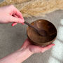 Hand Carved Coconut Bowl With Spoon, thumbnail 5 of 9