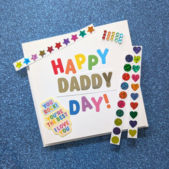 Diy Personalised Father's Day Card Kit, 3 of 5