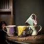 Colourful Ceramic Stoneware Cup, thumbnail 1 of 8
