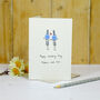 Personalised 'Button Wedding' Handmade Card, thumbnail 9 of 12