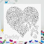 Daddy Colouring In Butterfly Card, thumbnail 1 of 12