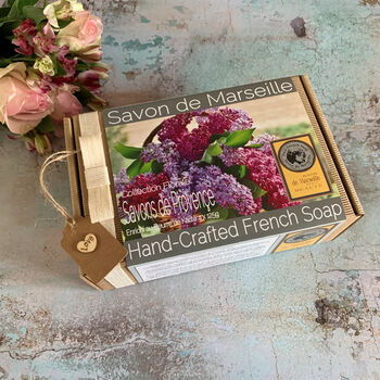 Handmade French Soaps 'Floral' Gift Set, 6 of 6