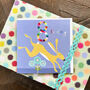 Happy Hare 8th Birthday Card, thumbnail 5 of 5