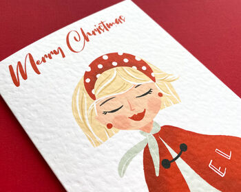 Personalised Christmas Greetings Card For Best Friend, 4 of 7