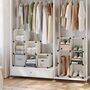 16 Cube Stackable Shoe And Storage Organizer Unit, thumbnail 1 of 11