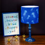 Fun And Colourful Jellyfish Patterned Drum Lampshade, thumbnail 4 of 4