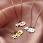 Personalised Sun Moon And Star Necklace, thumbnail 1 of 5