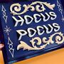 'Hocus Pocus' Wall Art Sign With Gypsy Scrolls, thumbnail 6 of 9