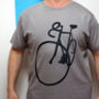 Bike Sketch T Shirt, thumbnail 1 of 9