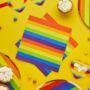 Rainbow Party Paper Napkins X 16, thumbnail 1 of 2