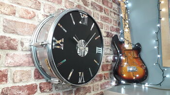 Large Drum Wall Clock 15 Inch, 3 of 8