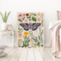 Butterfly Pastel Art Print, thumbnail 4 of 5