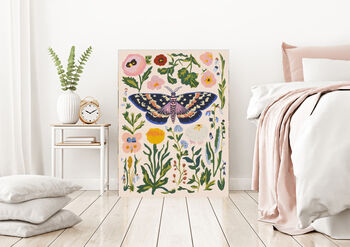 Butterfly Pastel Art Print, 4 of 5