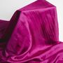 100% Mulberry Silk Scarf, Magenta, Fuchsia, thumbnail 3 of 9