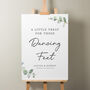 Greenery Wedding Menu Sign 'Aisyah', thumbnail 6 of 10