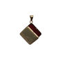 Handmade Square 9ct Gold Locket With Hand Engraving, thumbnail 5 of 9