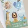 Personalised Photo Animals Birthday Card, thumbnail 1 of 5