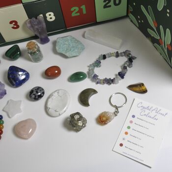 Luxury Crystal And Gemstone Bracelet Advent Calendar 24 Days, 6 of 7