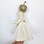 Golden Apple Girl Christmas Decoration, thumbnail 4 of 9