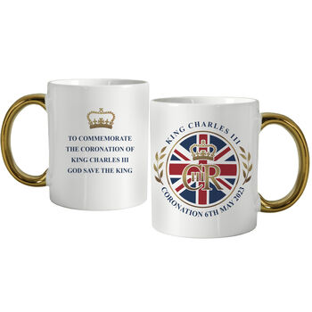 Personalised King Charles Coronation Commemorative Mug, 4 of 6