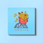 French Fries Greetings Card, thumbnail 1 of 4