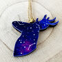 Stag Wooden Necklace, thumbnail 2 of 4