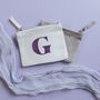 Personalised Initial Coin Purse Or Storage Pouch, thumbnail 1 of 3