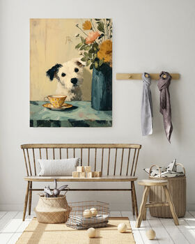 Dog Portrait Table Art Print, 3 of 4