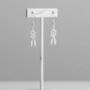 Sterling Silver Dreamcatcher Earrings, thumbnail 5 of 7