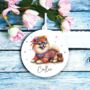 Personalised Pomeranian Hippie Dog Decoration, thumbnail 1 of 2