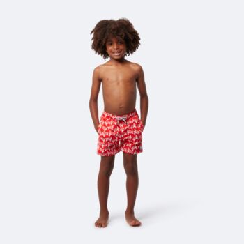 Father And Son Matching Turtle Print Swim Shorts, 5 of 8