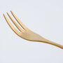 Cake Fork Golden, thumbnail 3 of 4