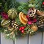 Deluxe Fresh Christmas Front Door Wreath, thumbnail 3 of 4