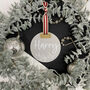 Luxury Personalised Christmas Decoration 2022 Five, thumbnail 1 of 5