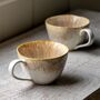 Reactive Glaze Mugs Set Of Four Choice Of Colours, thumbnail 4 of 7