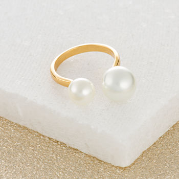 Modern Pearl Ring, 5 of 7
