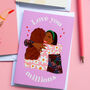 Love You Millions Card, thumbnail 1 of 2