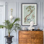 Pastel Chinoiserie Print Birds With Nature, thumbnail 1 of 6