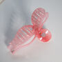 Pink Bow Hair Claw Clip, thumbnail 7 of 7