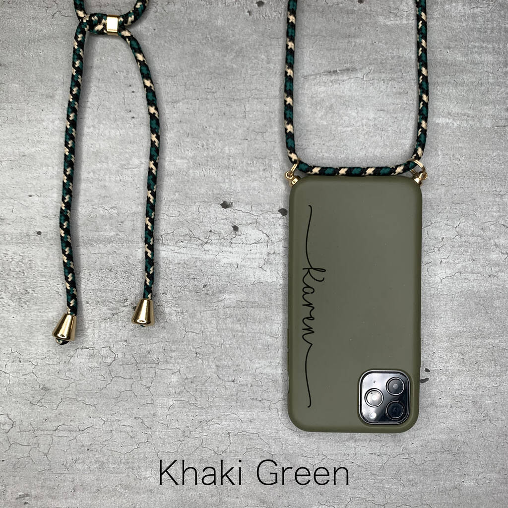 Personalised Eco Friendly Rope Case Cover For iPhone By