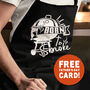 BBQ Apron Gift Set For Him Dad Birthday Fathers Day, thumbnail 7 of 8
